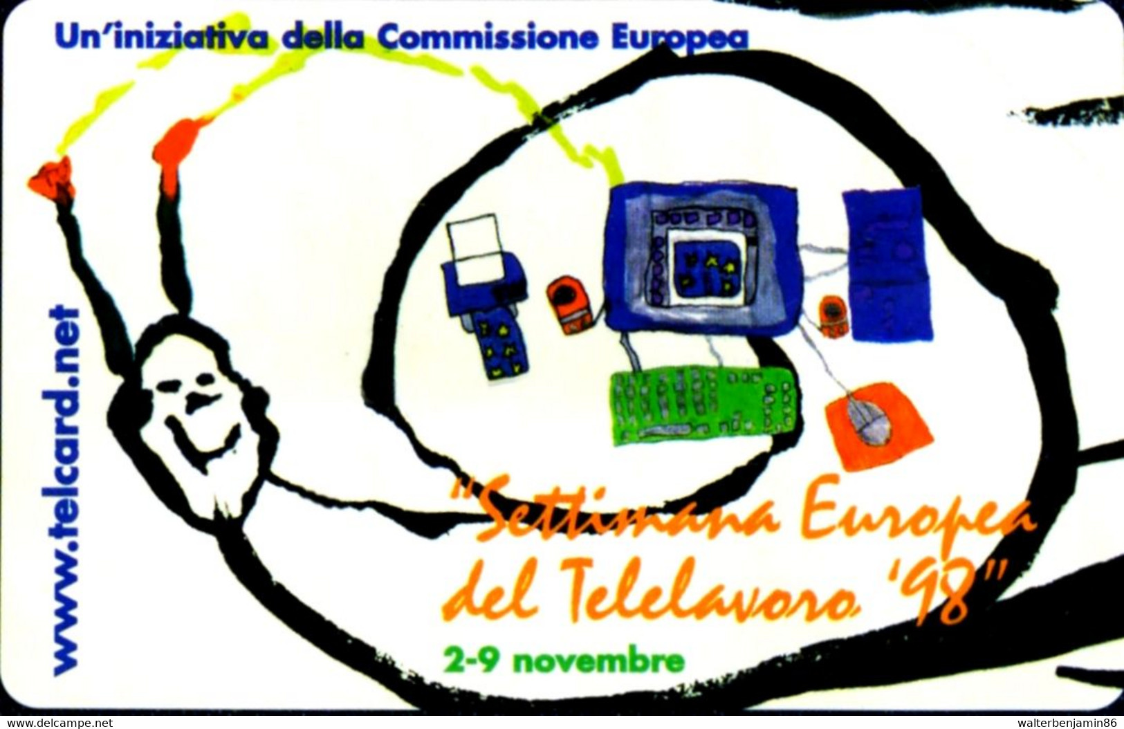 G 904 C&C 2984 SCHEDA TELEFONICA NUOVA MAGNETIZZATA LIBERAMENTE TELELAVORO - Openbaar Speciaal Over Herdenking