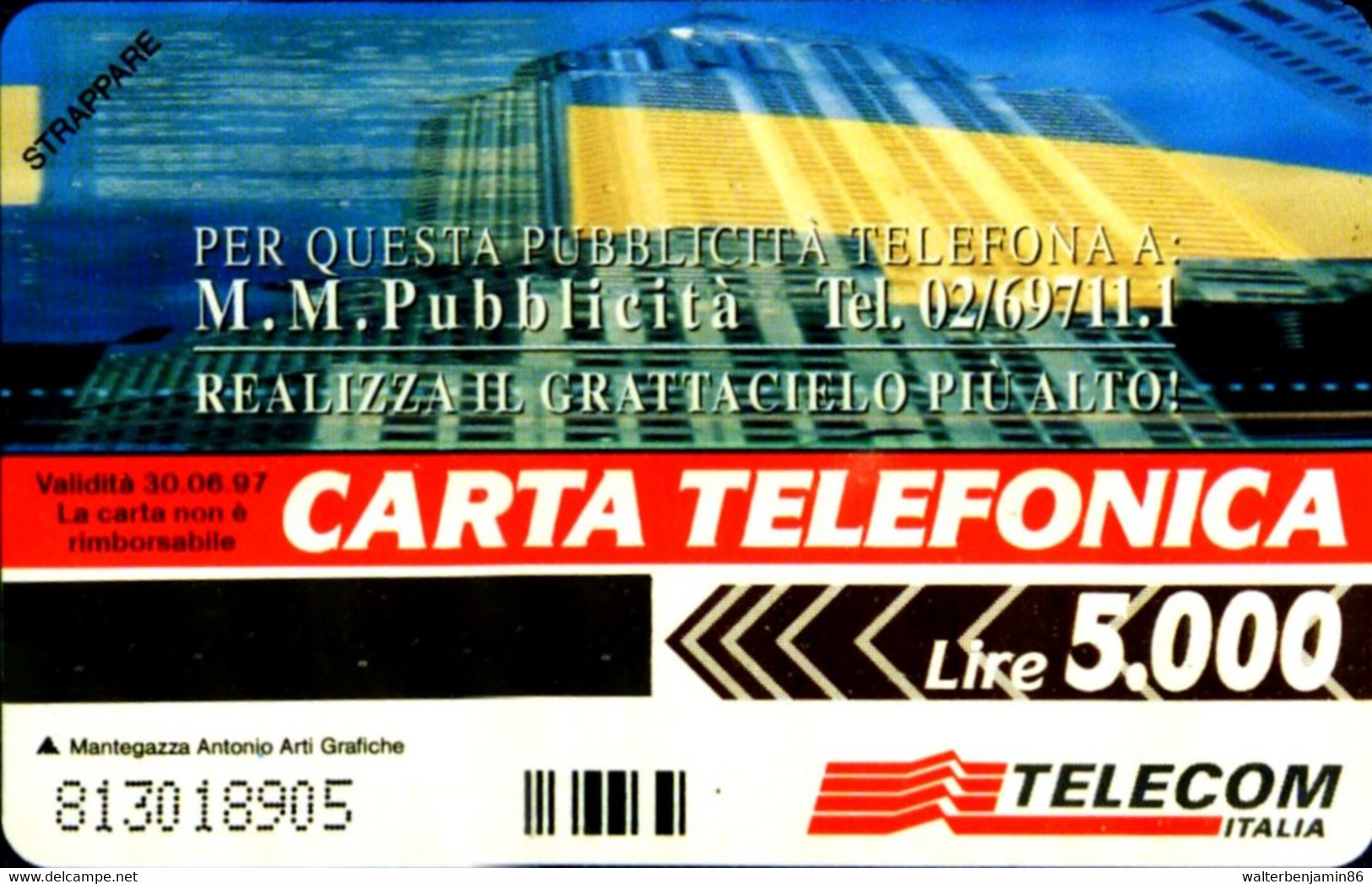 G 525 C&C 2515 SCHEDA TELEFONICA NUOVA MAGNETIZZATA SU COL SUCCESSO 5000 L. - Public Special Or Commemorative