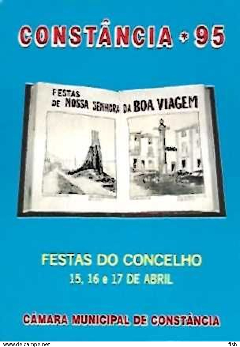 Portugal ** & Postal, Constância, Festas De Nossa Senhora Da Boa Viagem, Ed. C.M Constância 1995  (68768) - Santarem