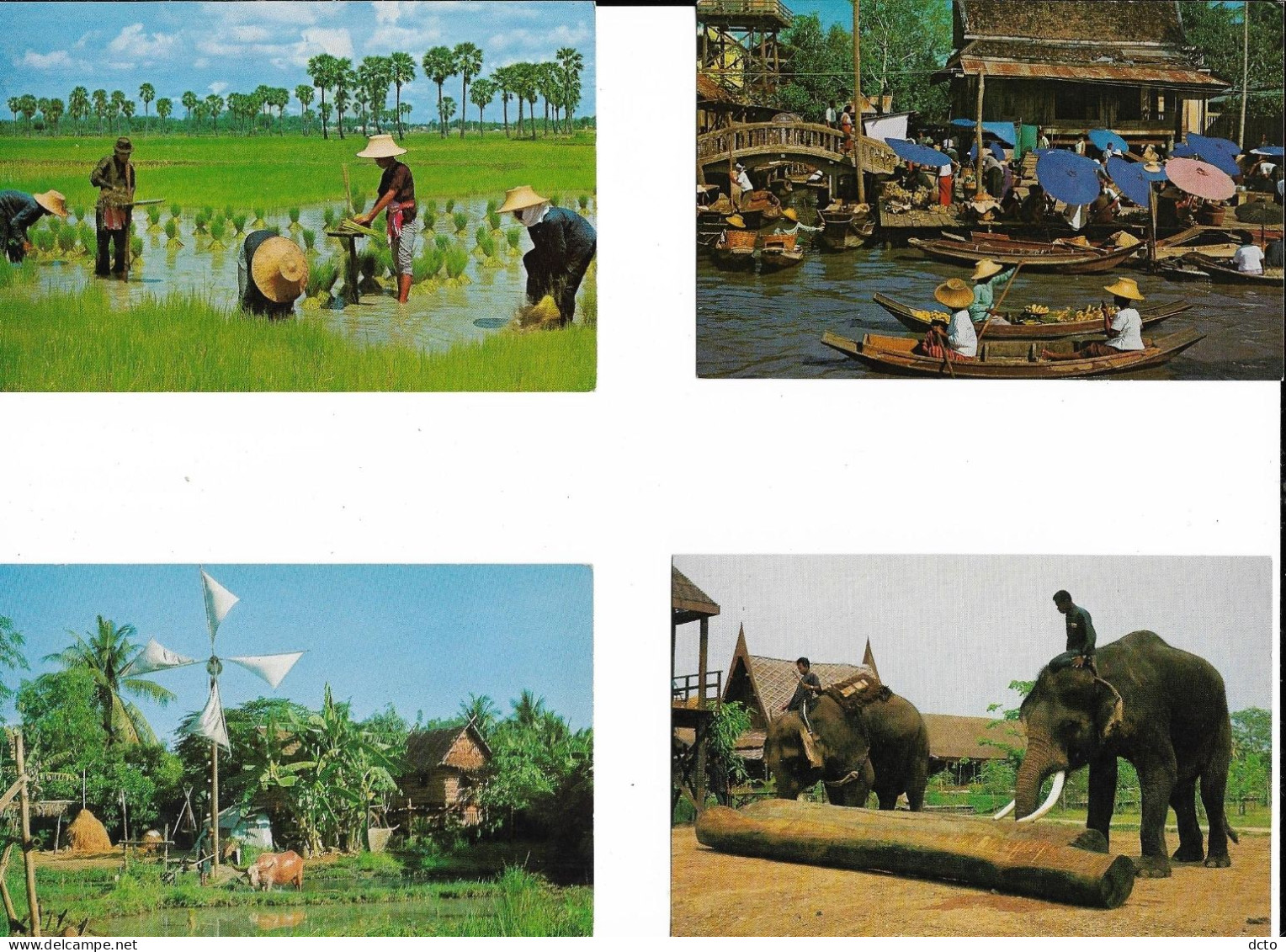 1 Cp THAILANDE Ed. Phorn Thip N° 500-504-512-526-556-581-660-666-688, Neuves - Tailandia