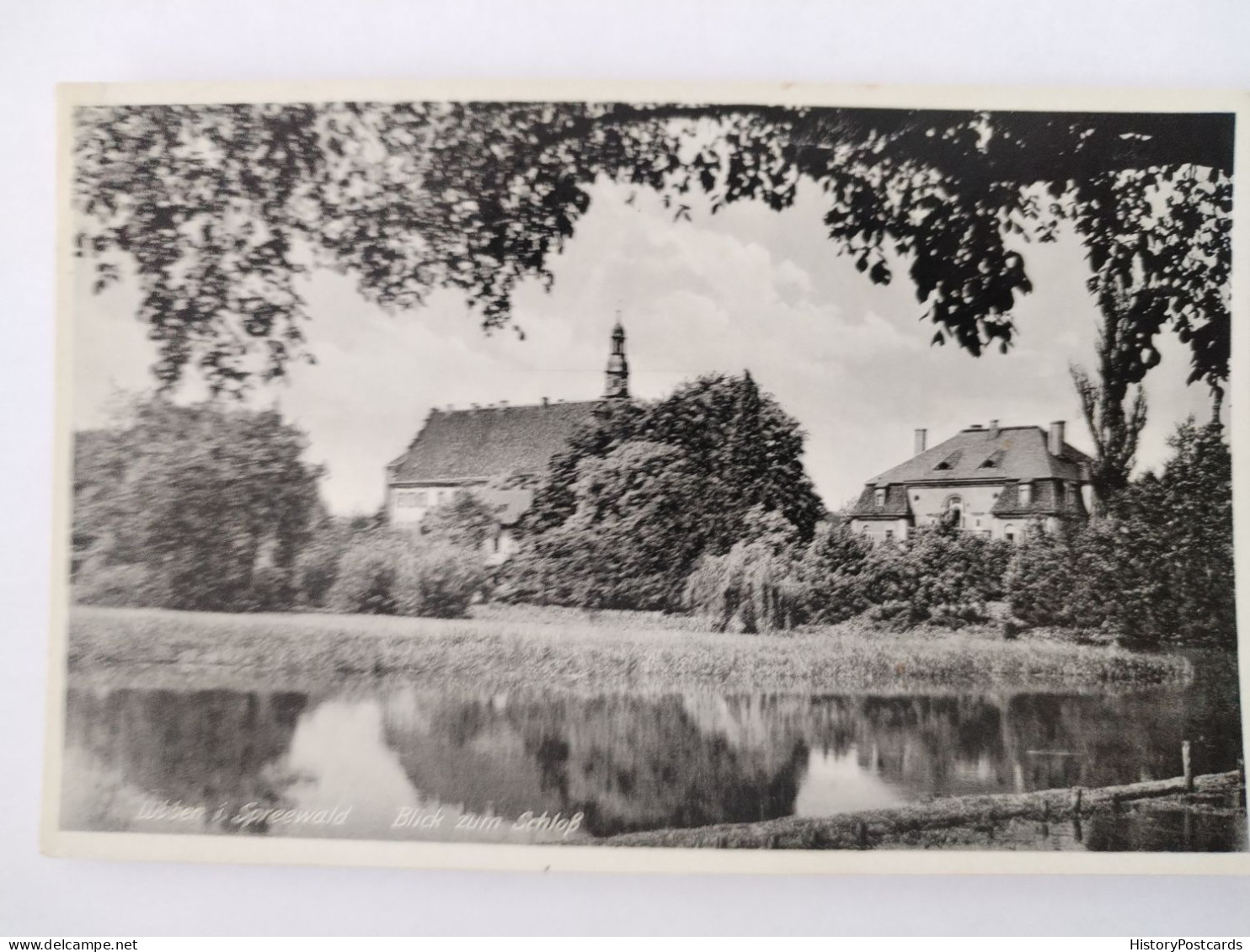 Lübben Im Spreewald, Blick Zum Schloß, 1936 - Luebben