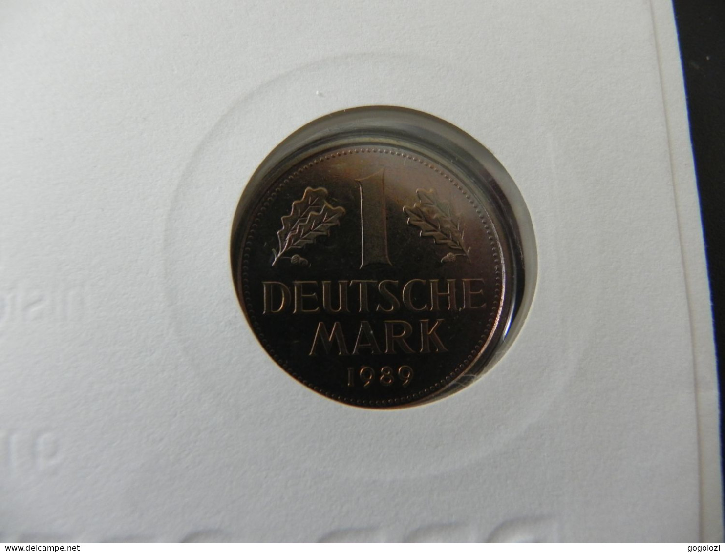 Deutschland Germany 1 Mark 1989 J - DDR 1 Mark 1989 - DDR Grenze Offen - Numis letter