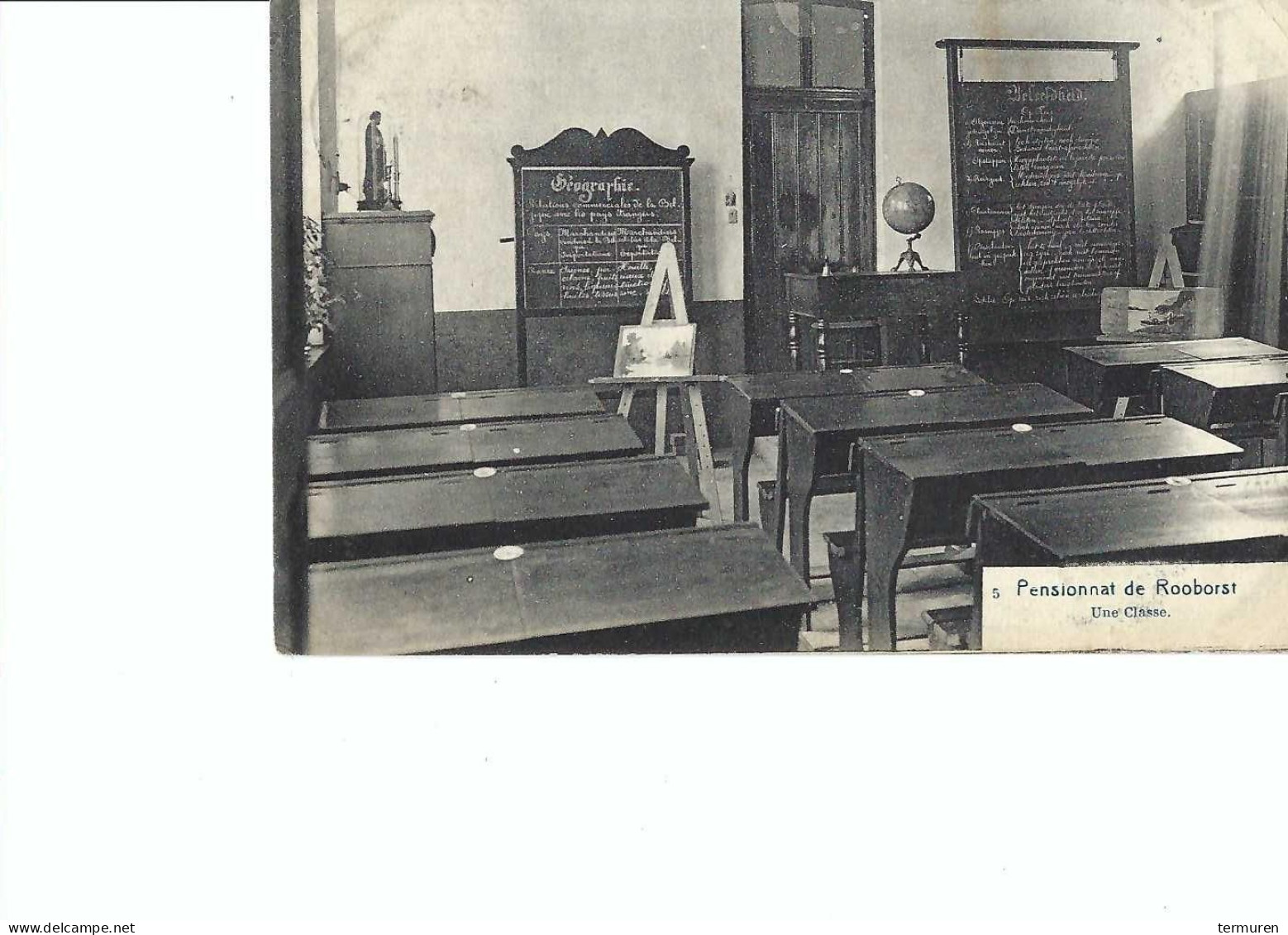 Rooborst : Pensionnat De Rooborst - Une Classe Verstuurd 1921 - Zwalm