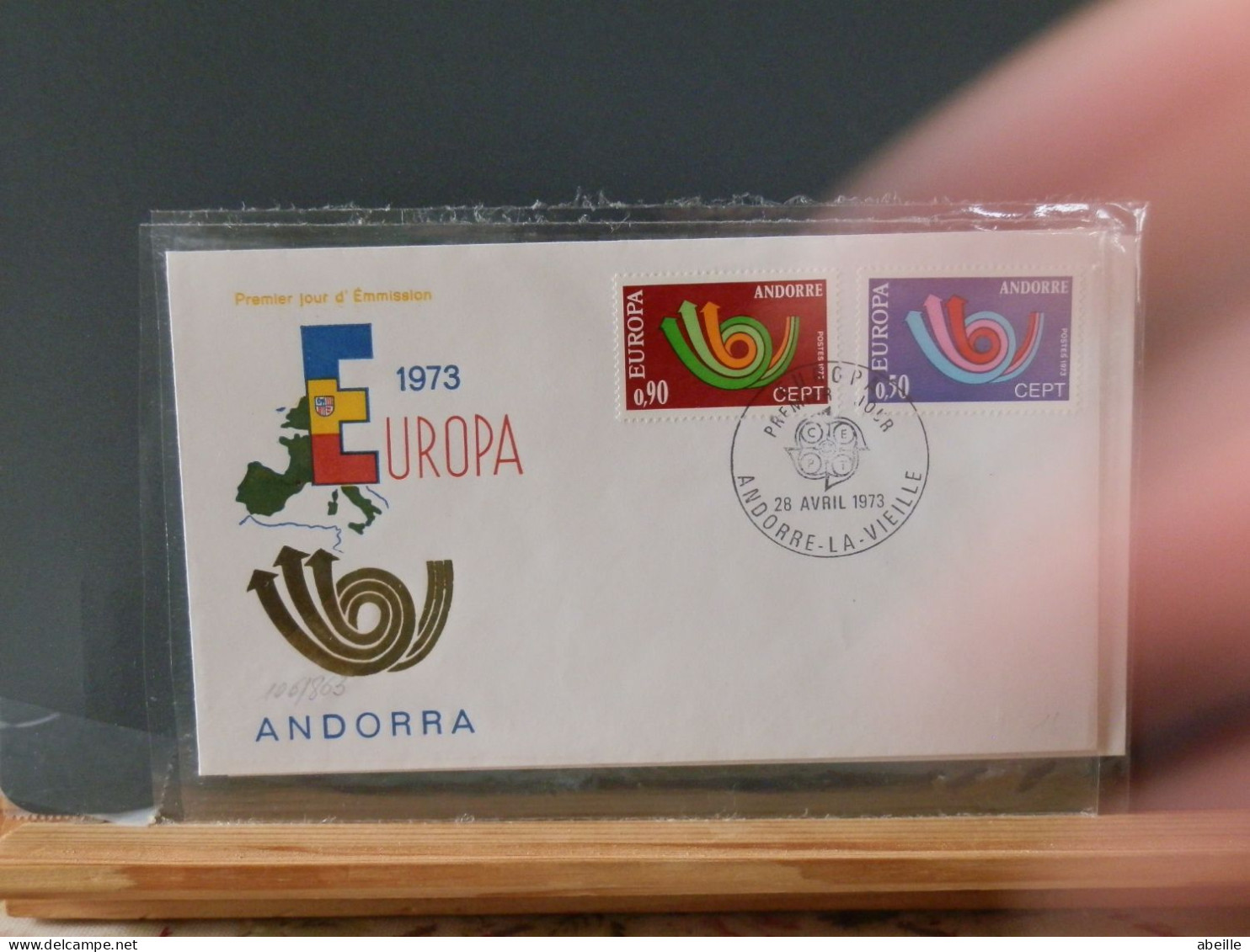 106/863  FDC ANDORRE  1973 - FDC