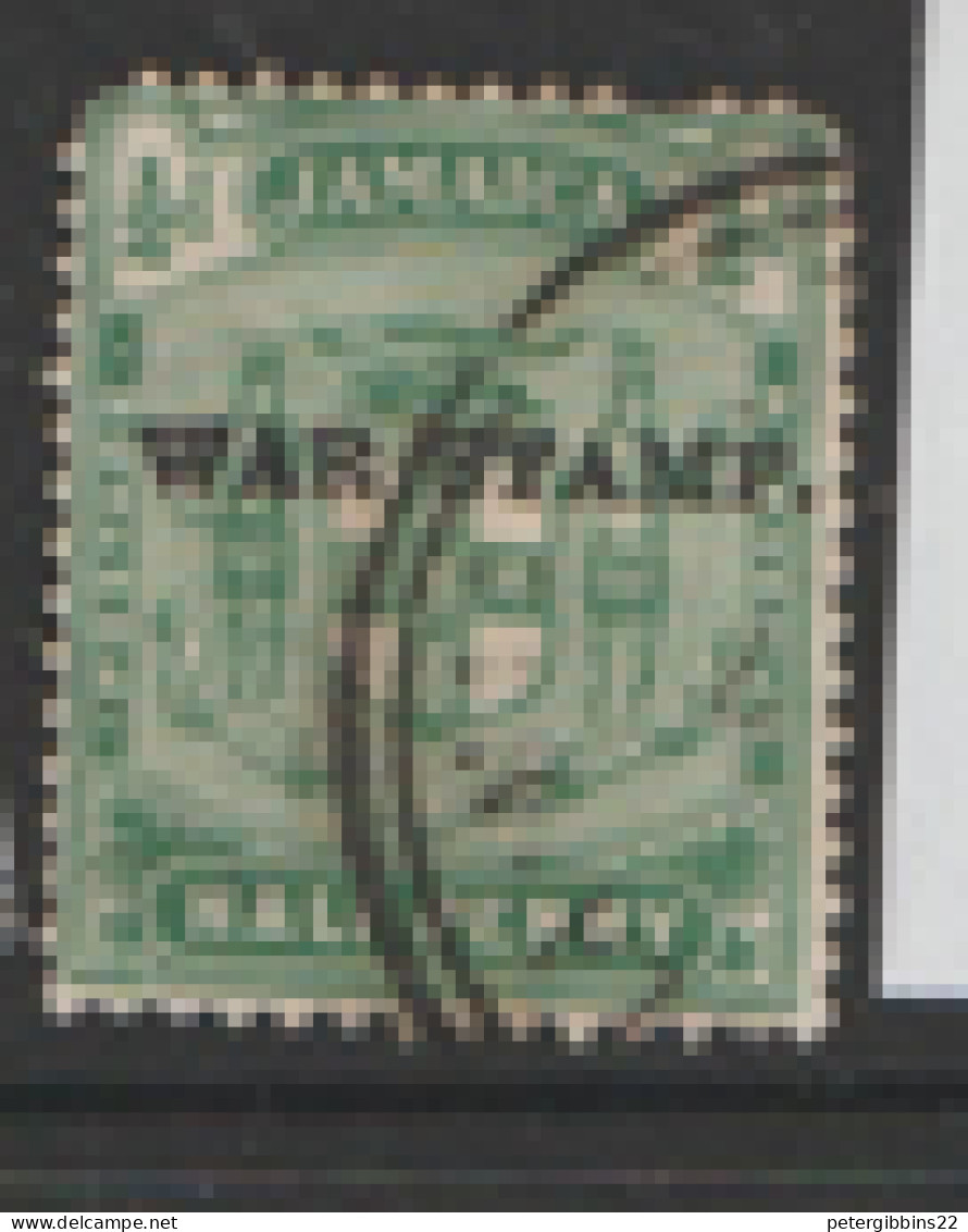 Jamaica  1916   SG  68  1/2d  Overprinted WAR TAX  Fine Used - Giamaica (...-1961)