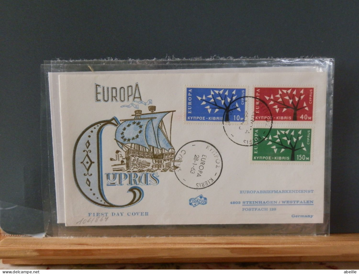 106/864  FDC CYPRUS  1973 - Briefe U. Dokumente