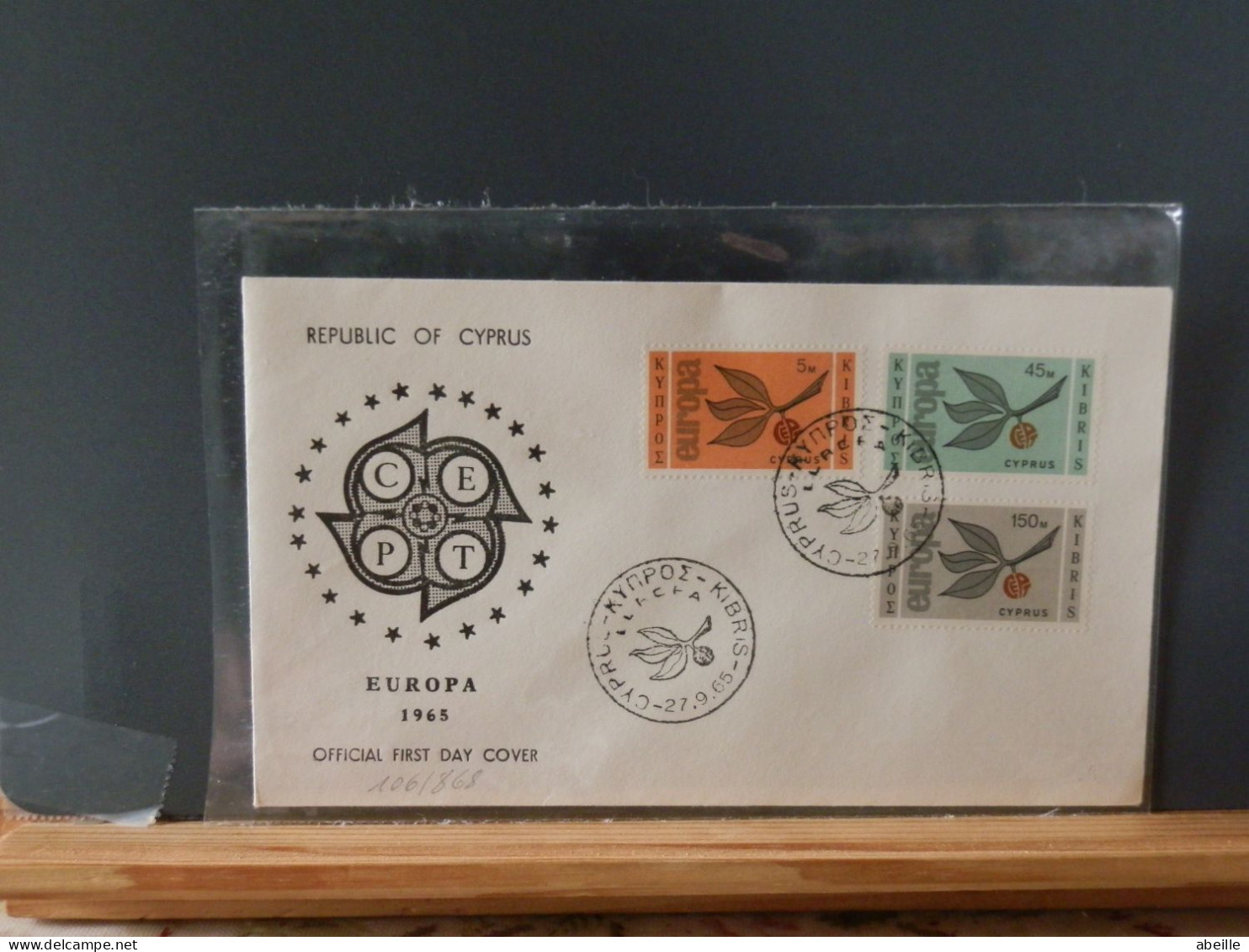 106/868  FDC CYPRUS  1965 - Covers & Documents