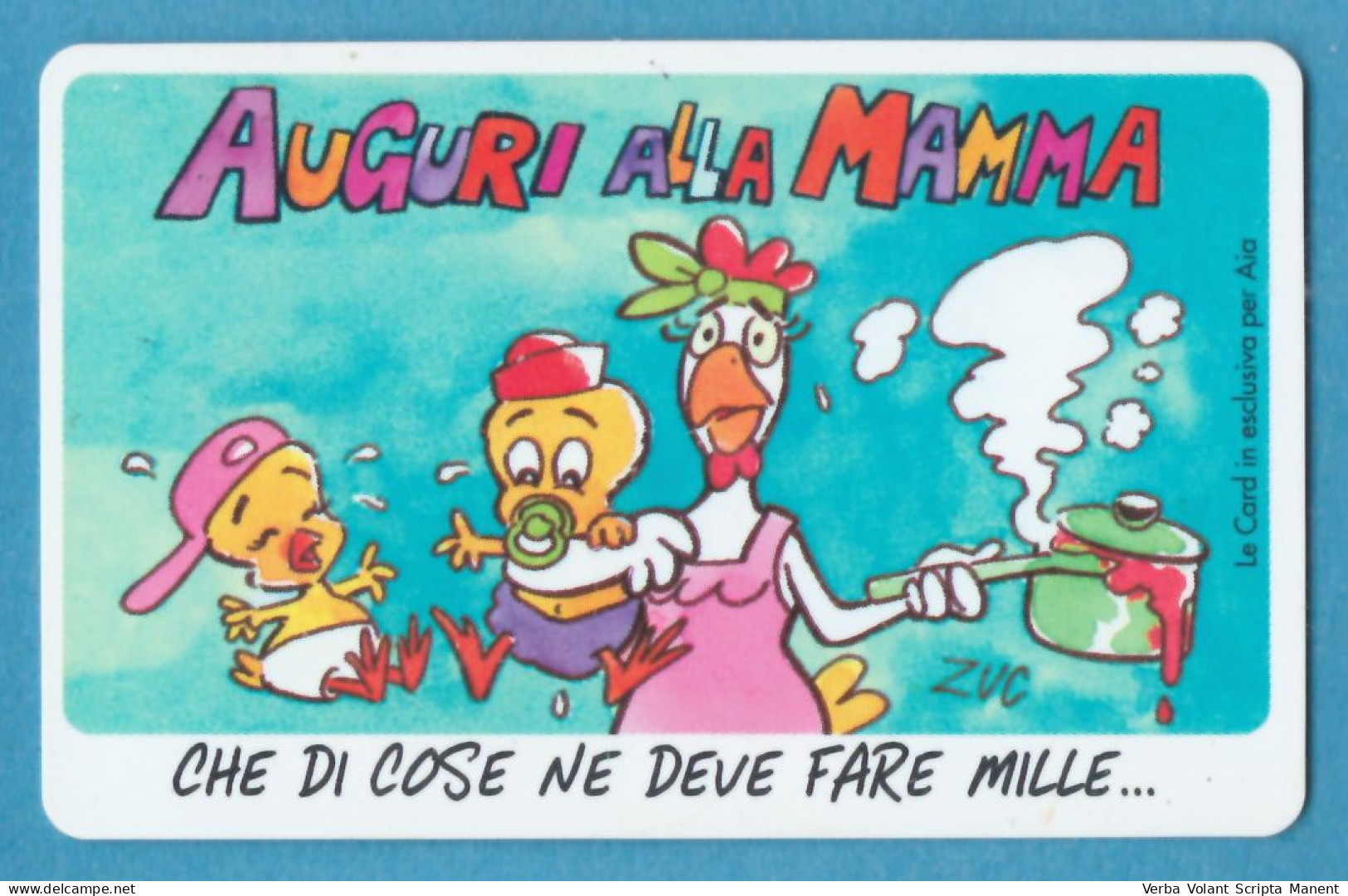 K-9000 * Happy Card Aia - Auguri Alla Mamma Che Di Cose Ne Deve Fare Mille... Ma Di Mani Ne Ha Solo Due! - Other & Unclassified