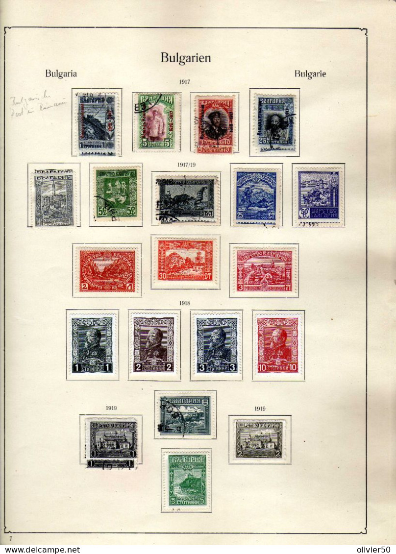 Bulgarie - (1916-19) - Ferdinand Ier - Occupation De La Macedoine - De La Roumanie - Neufs* Et Obliteres - Used Stamps