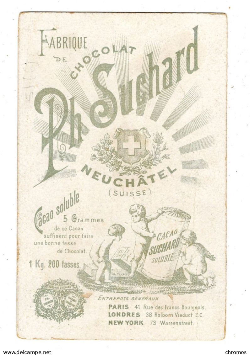 Chromo Chocolat Suchard, S 51 / F, Chanson Populaire - Suchard