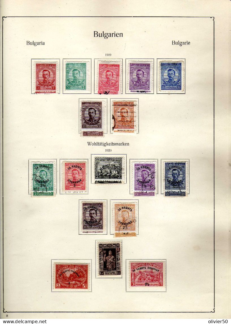 Bulgarie - (1919-20) - Boris III - Pour Nos Prisonniers - Neufs* Et Obliteres - Used Stamps