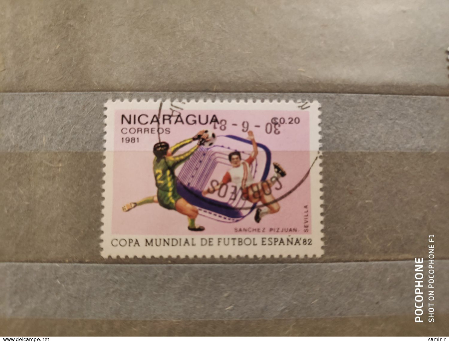 1981	Nicaragua	Football (F87) - Nicaragua