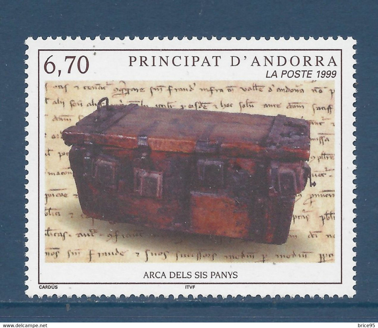 Andorre Français - YT N° 523 ** - Neuf Sans Charnière - 1999 - Unused Stamps