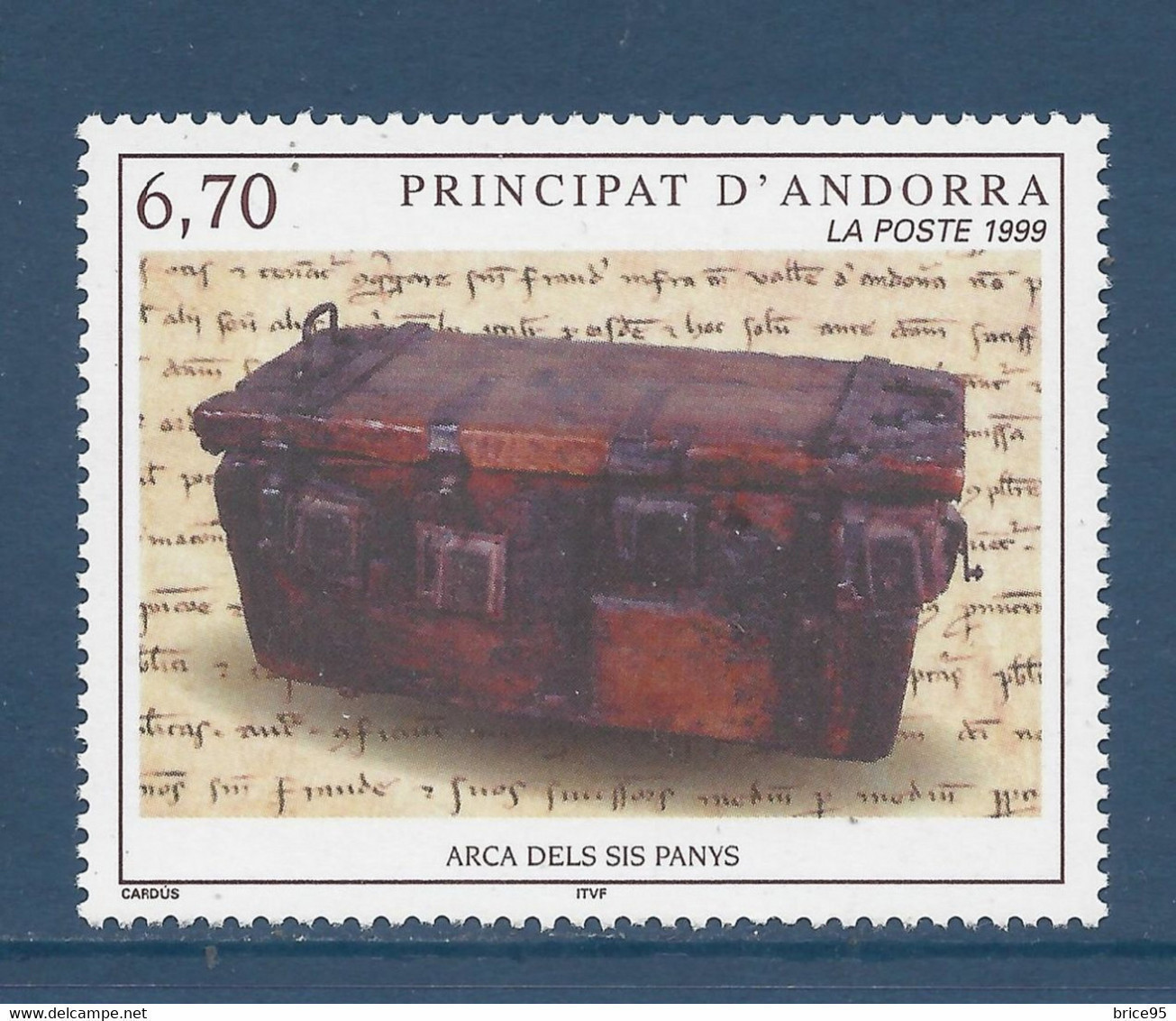 Andorre Français - YT N° 523 ** - Neuf Sans Charnière - 1999 - Neufs