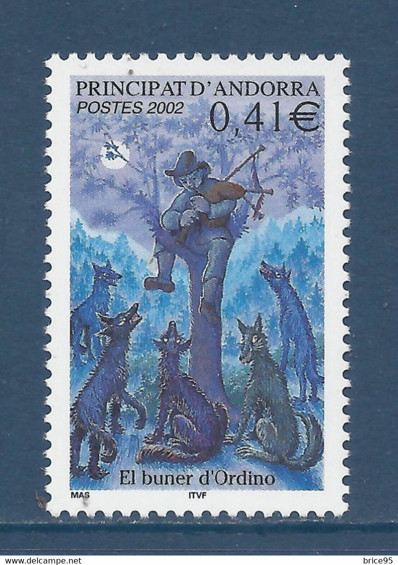 Andorre Français - YT N° 573 ** - Neuf Sans Charnière - 2002 - Neufs