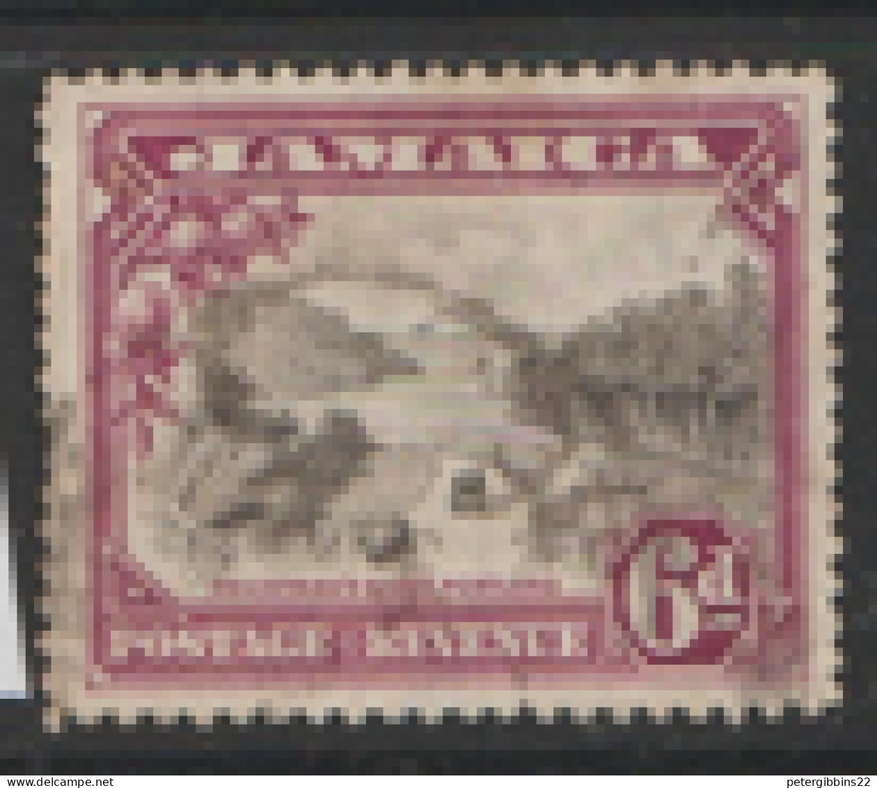 Jamaica  1937   SG  119  6d    Fine Used - Giamaica (...-1961)