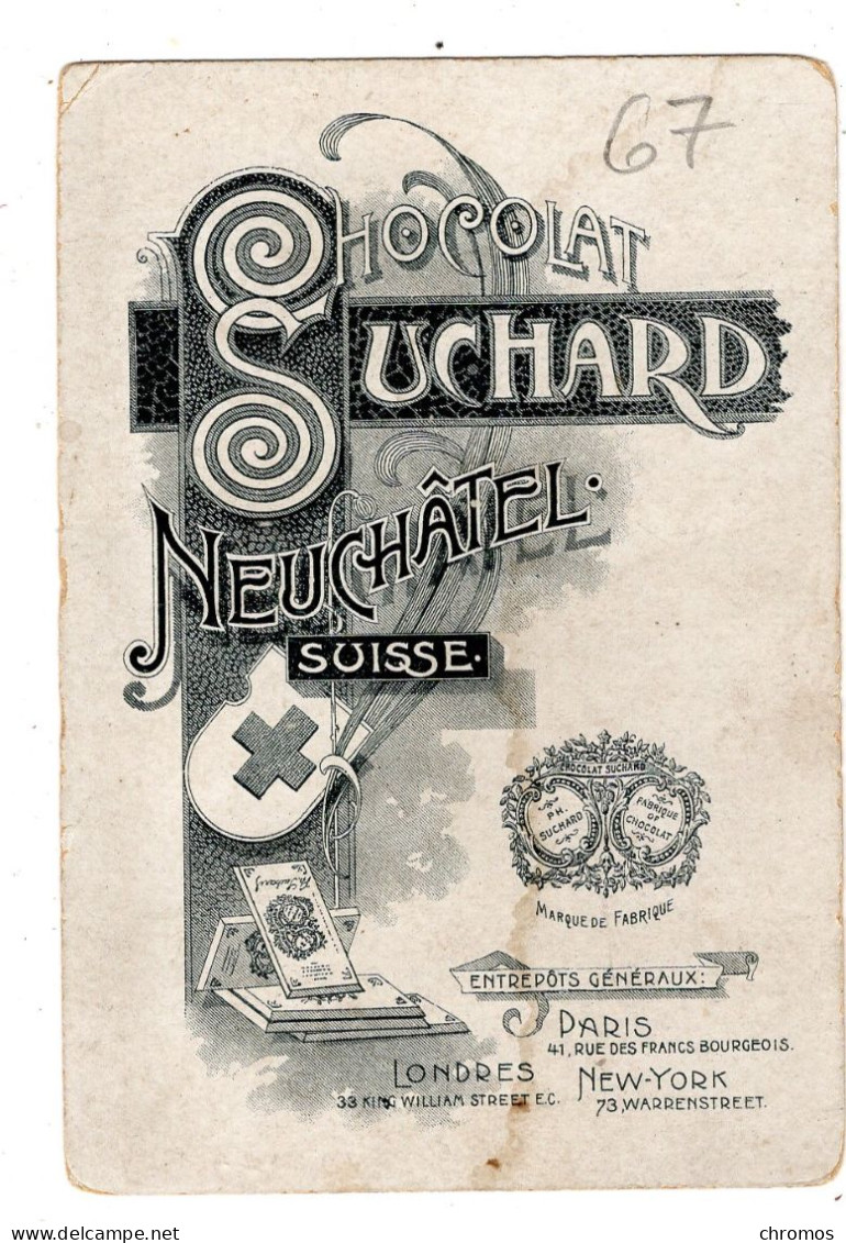 Chromo Chocolat Suchard, S 67 / 12, Moyen De Transport, La Sicile, Italie - Suchard