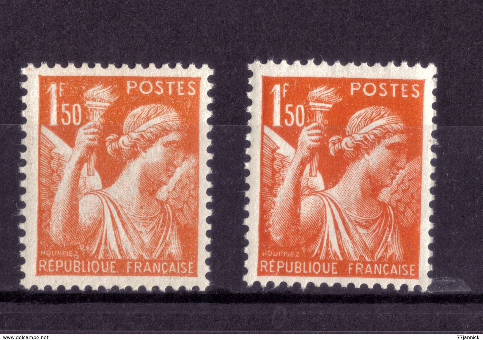 VARIETE DE COULEUR N° 435 ( Clair Et Fonçé )   NEUF** - Unused Stamps