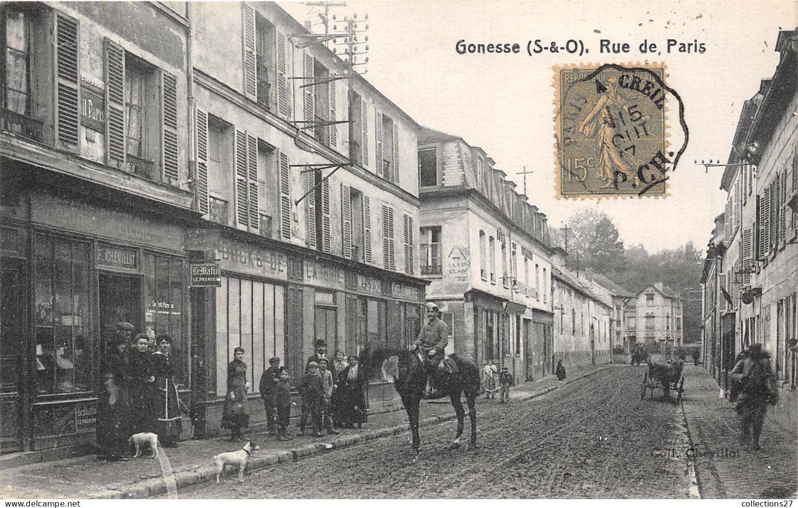 95-GONESSE- RUE DE PARIS - Gonesse