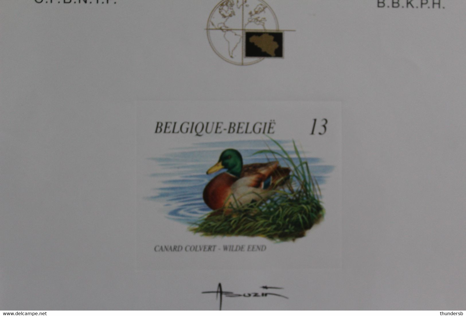 NA11 'Buzin: Wilde Eend / Canard Colvert' - Projets Non Adoptés [NA]