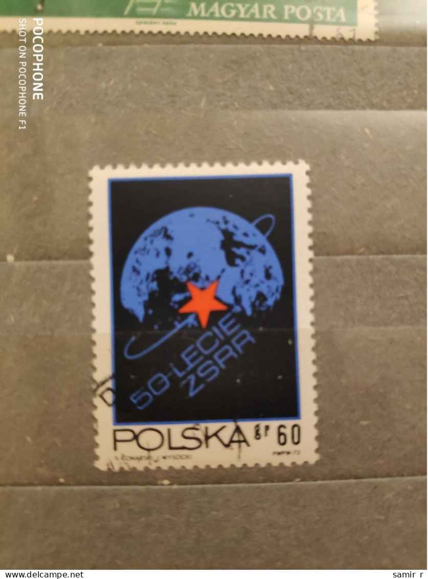 1972	Poland	Space (F87) - Used Stamps
