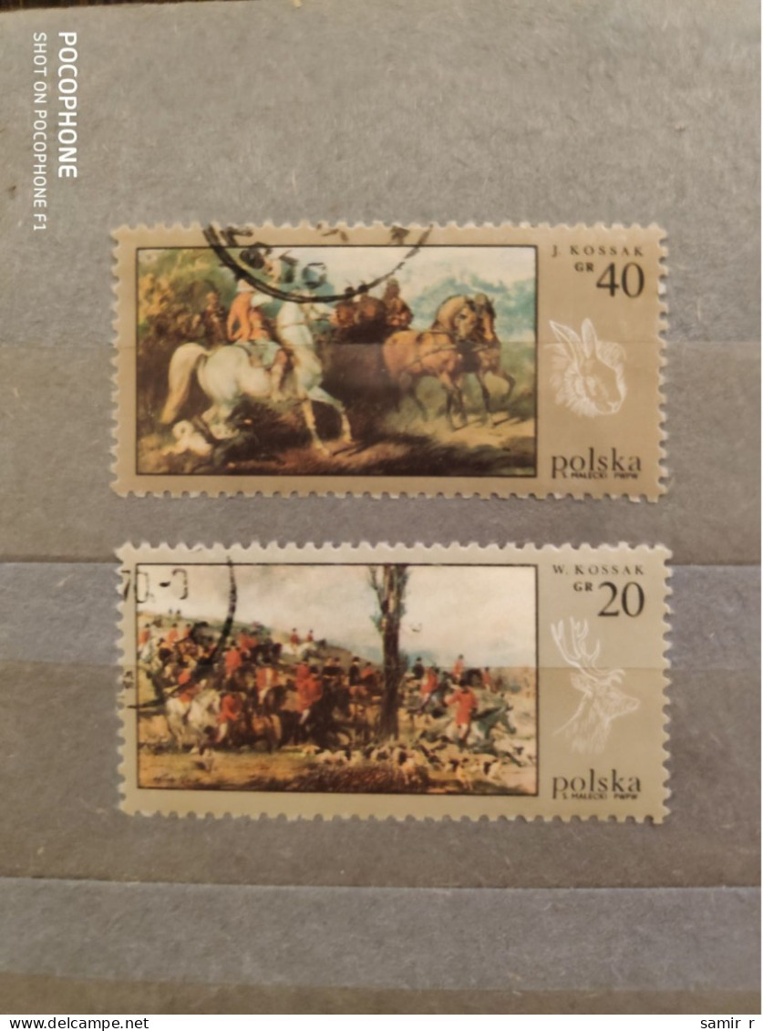 1970	Poland	Paintings (F87) - Used Stamps