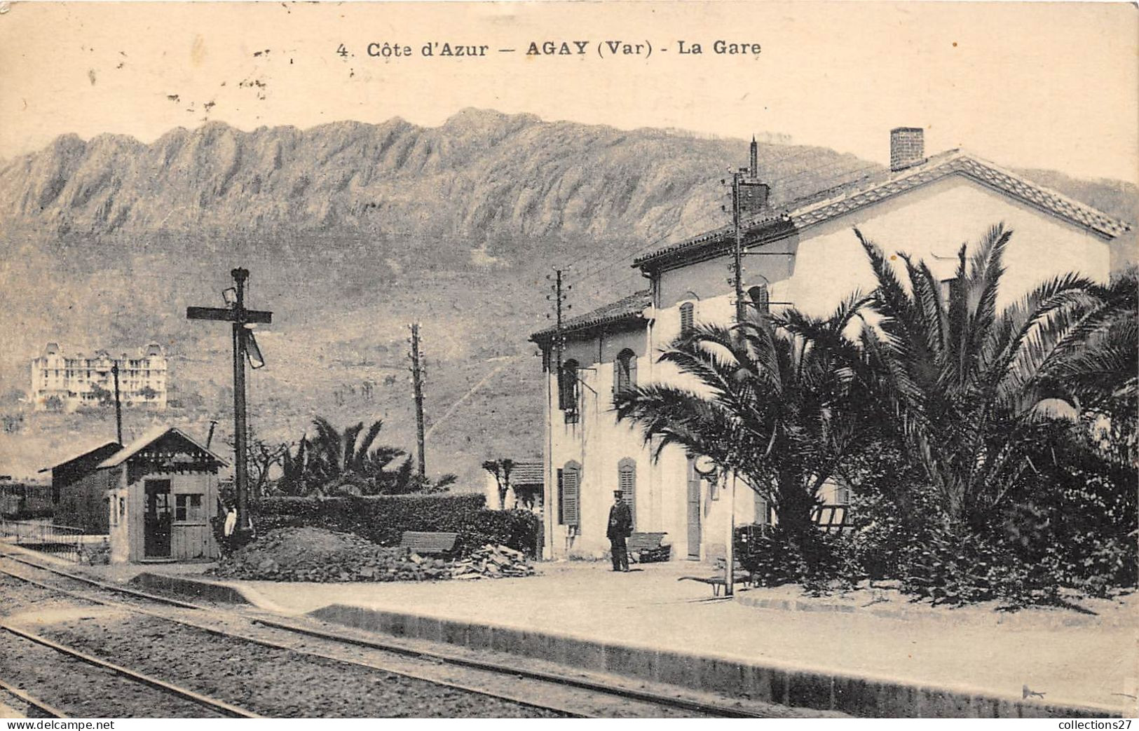 83-AGAY- LA GARE - Autres & Non Classés