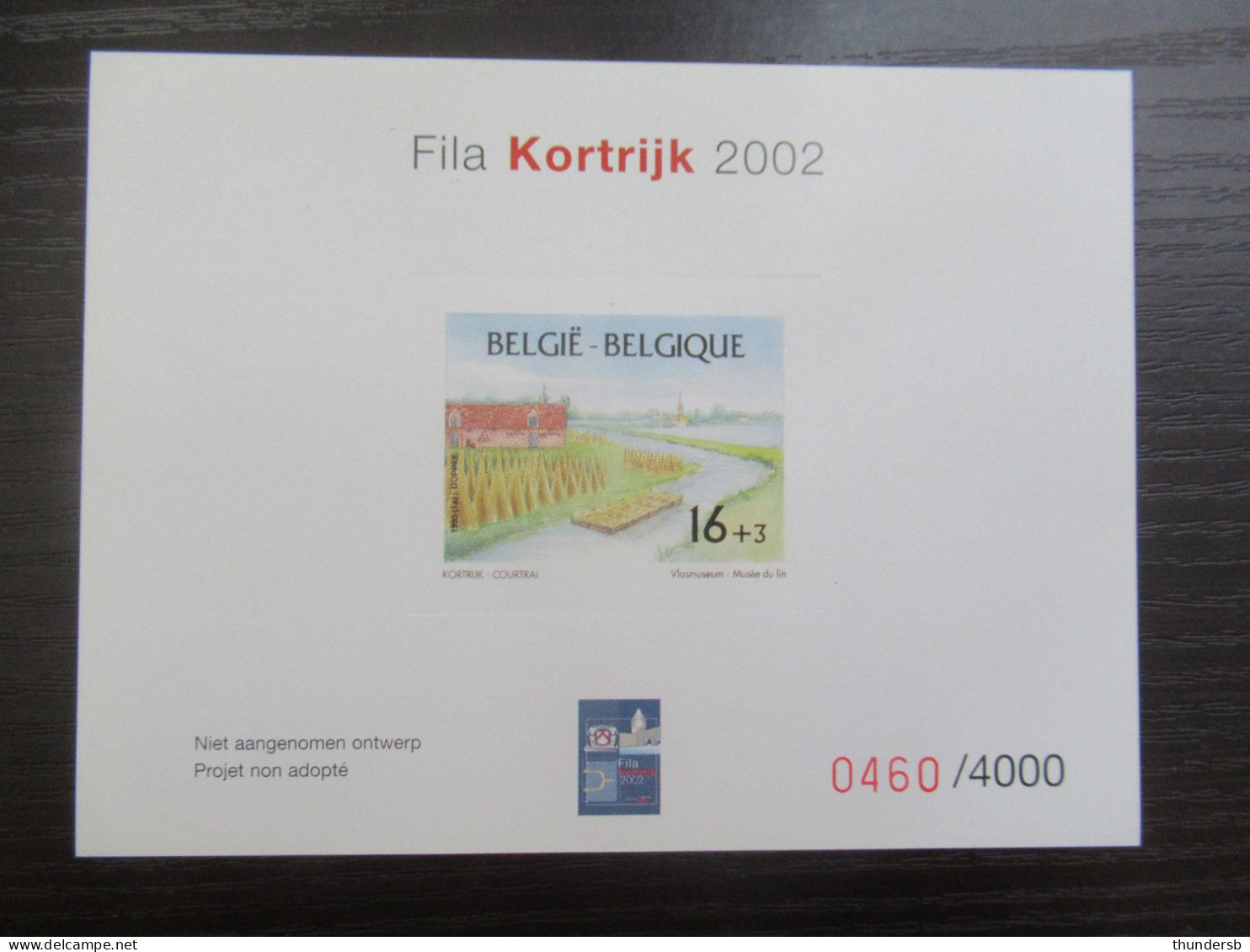 NA24 En Fila Kortrijk 2002 (genummerd) - Projets Non Adoptés [NA]