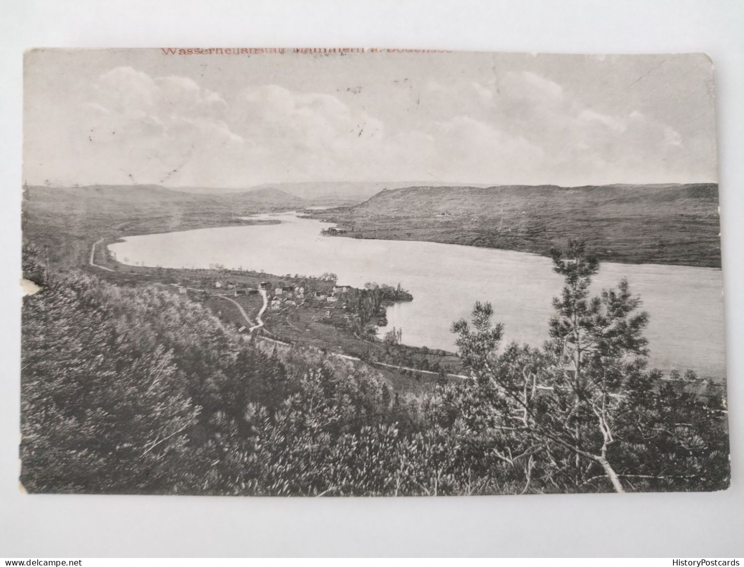 Wasserheilanstalt Mammern Am Bodensee, TG, 1909 - Mammern