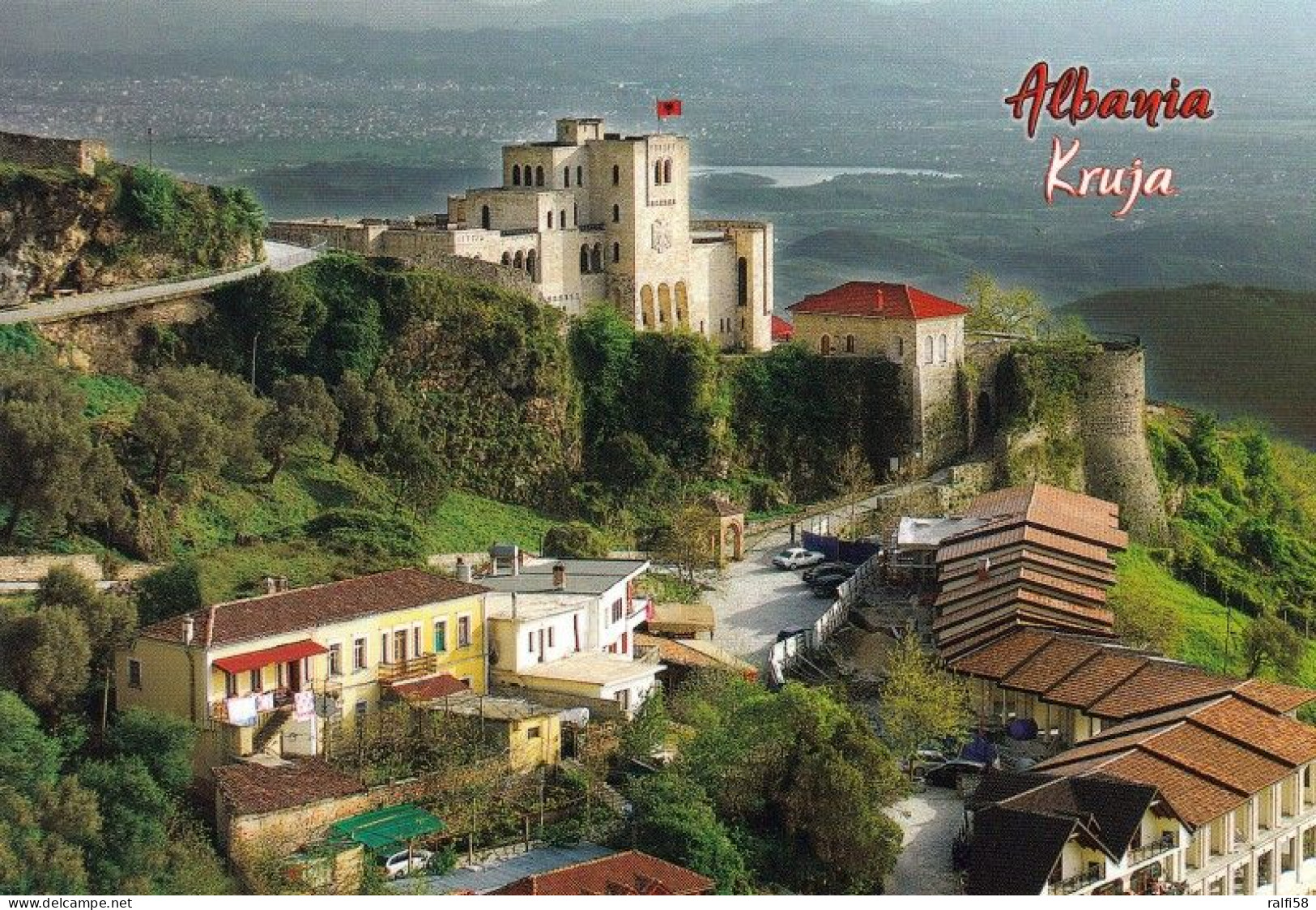 1 AK Albanien / Albania * Blick Auf Stadt Kruja * - Albanie