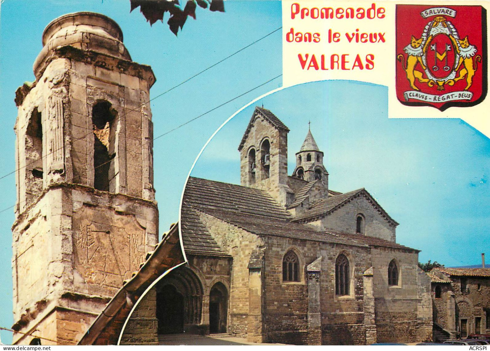 VALREAS Enclave Des Papes 11 (scan Recto Verso)MF2709 - Valreas