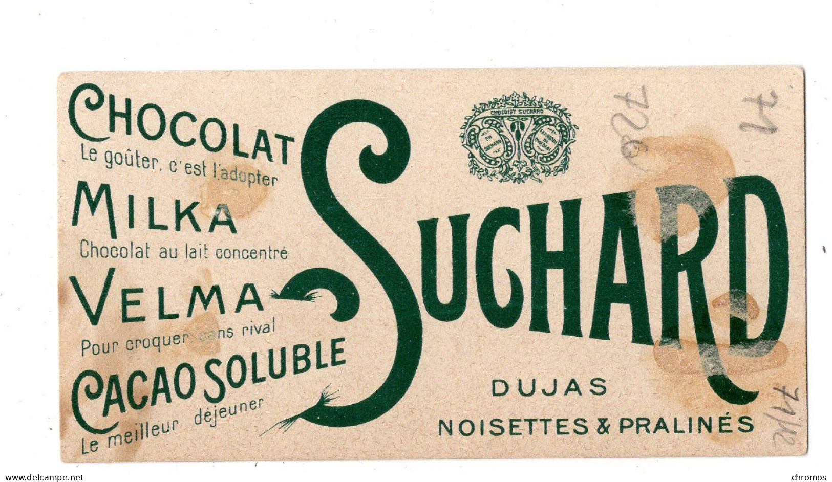 Chromo Chocolat Suchard, S 71 / 12, Régions De La France, Berry, Bourges - Suchard
