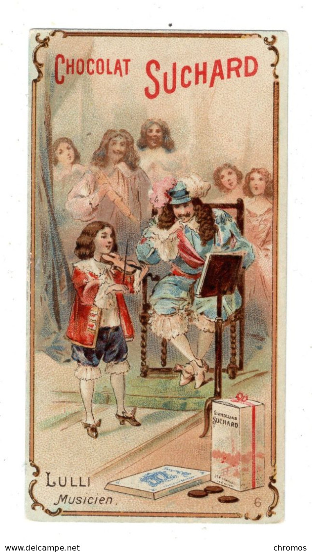 Chromo Chocolat Suchard, S 82 / 6, Enfants Célèbres, Lulli, Musicien - Suchard