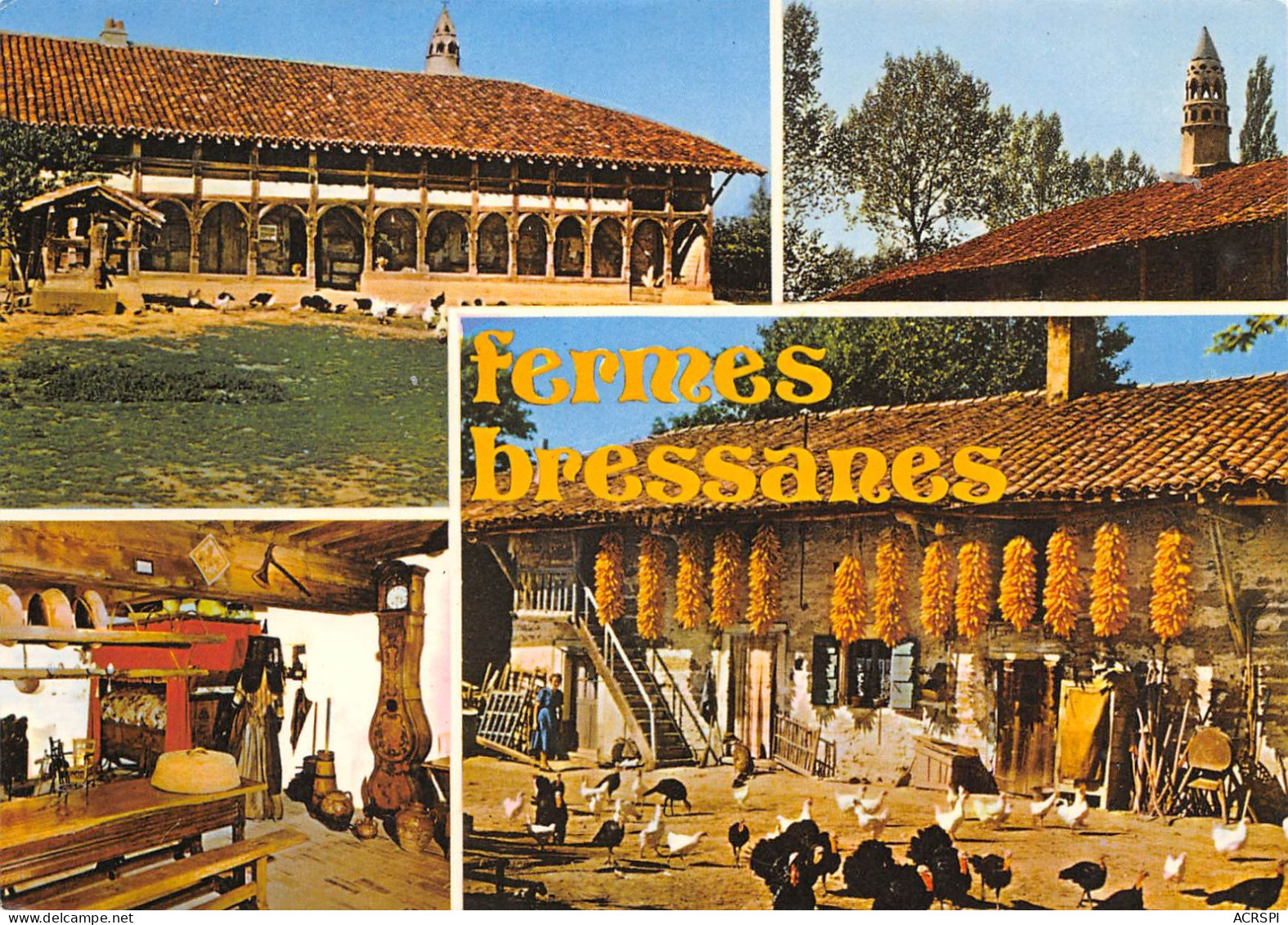 01 AIN Fermes Bressanes  16 (scan Recto Verso)MF2738BIS - Villars-les-Dombes