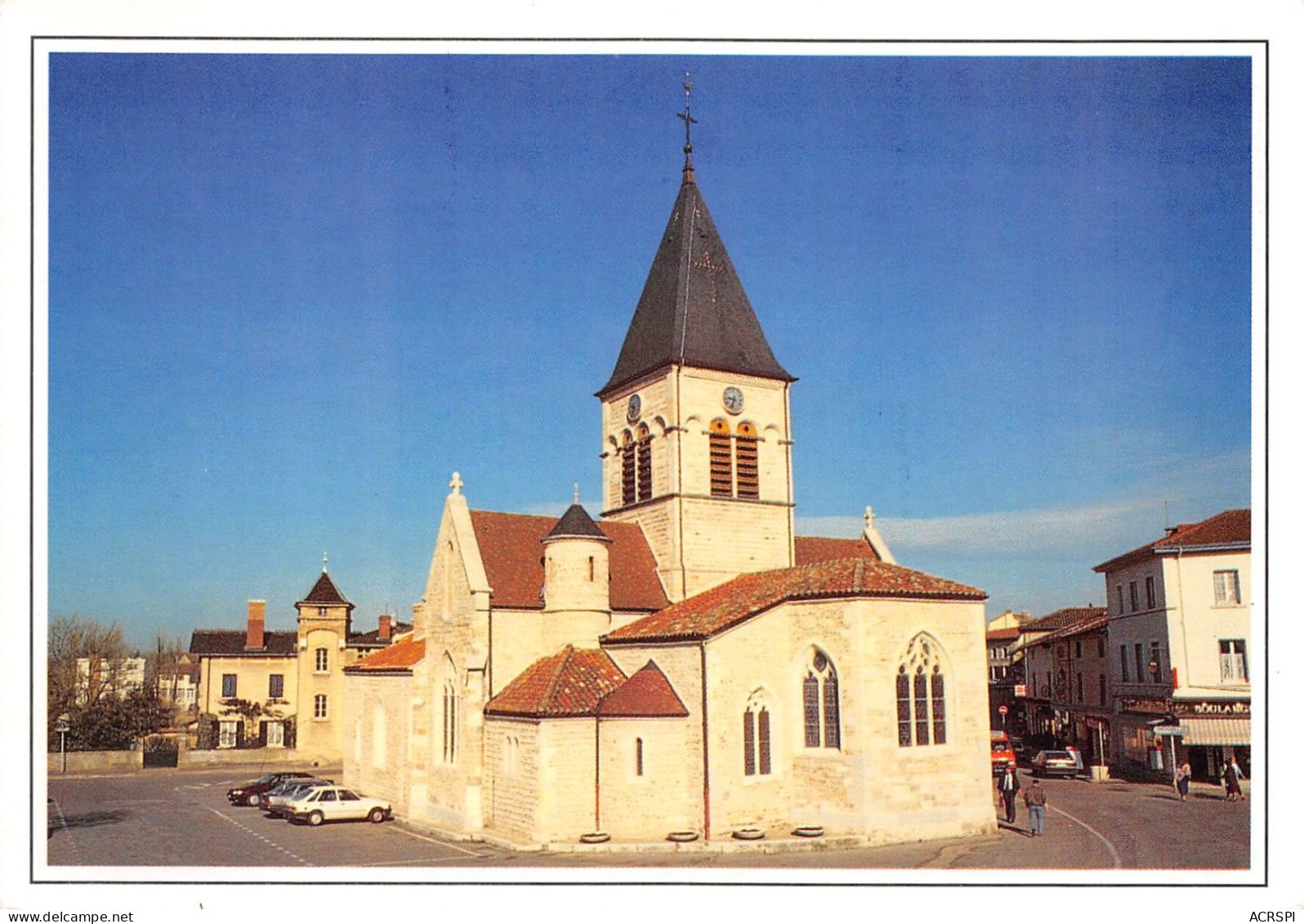 VILLARS LES DOMBES L'église  10 (scan Recto Verso)MF2738BIS - Ferney-Voltaire
