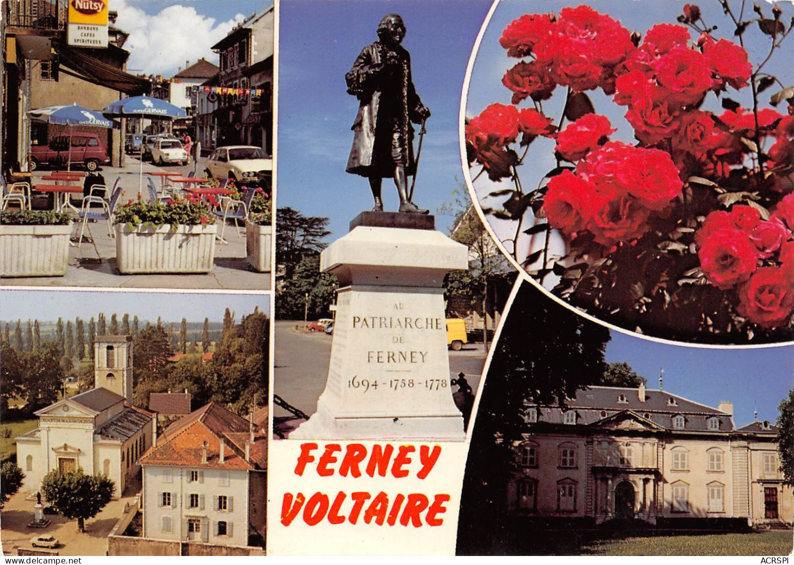 FERNEY VOLTAIRE  Multivue  7 (scan Recto Verso)MF2738BIS - Ferney-Voltaire