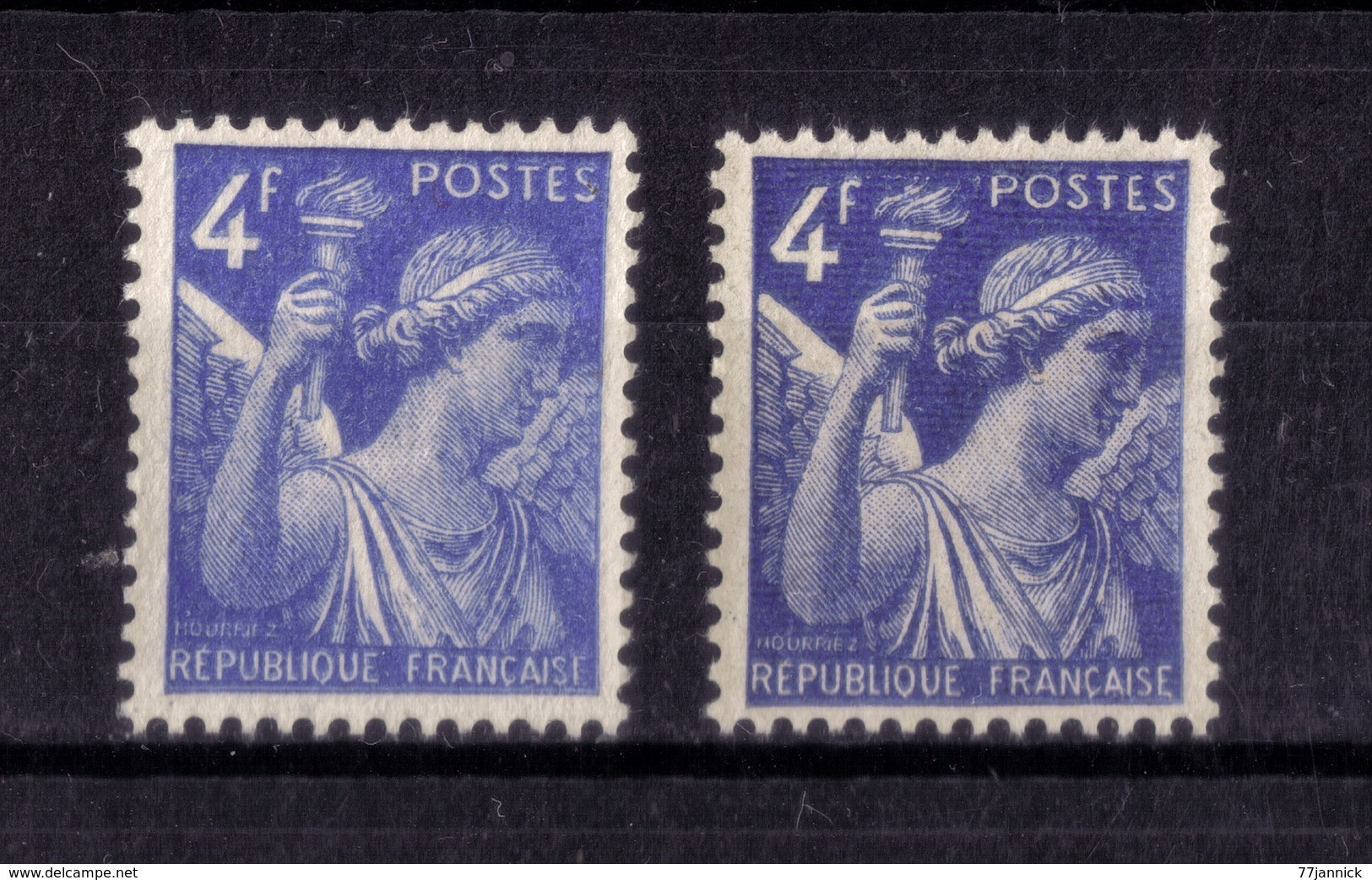 VARIETE DE COULEUR  N° 656 ( Clair Et Foncé) NEUF** - Unused Stamps