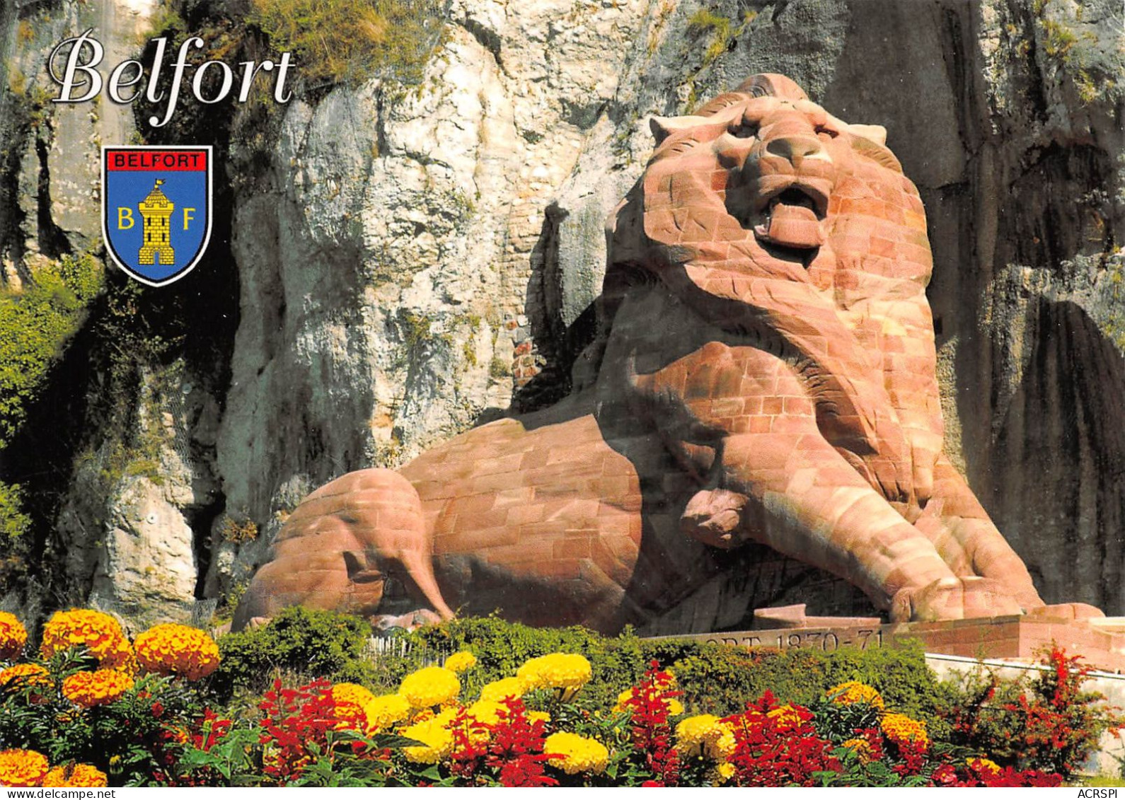 90 BELFORT  Le LION 20 (scan Recto Verso)MF2758VIC - Belfort – Le Lion