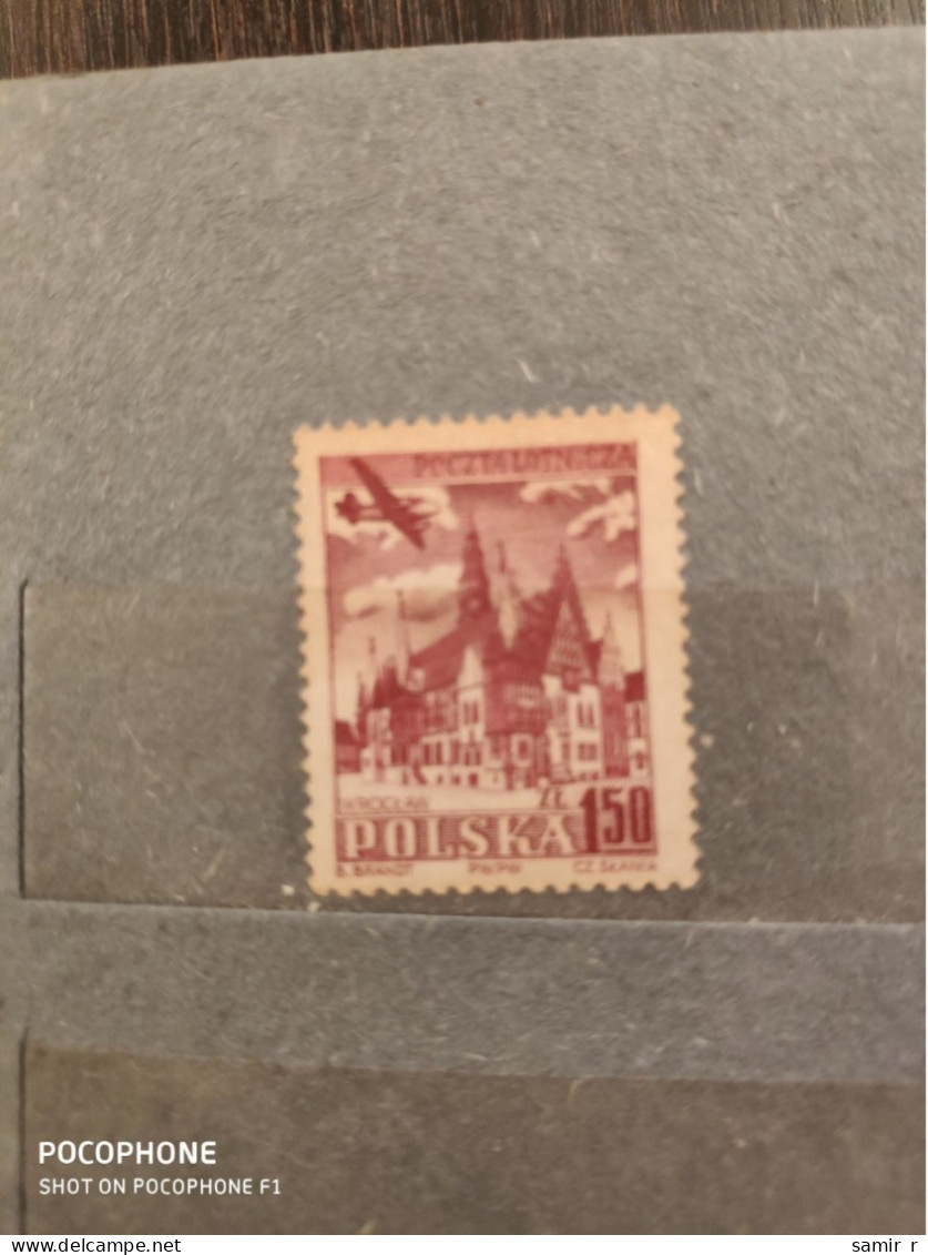 1954	Poland	Plains (F87) - Unused Stamps