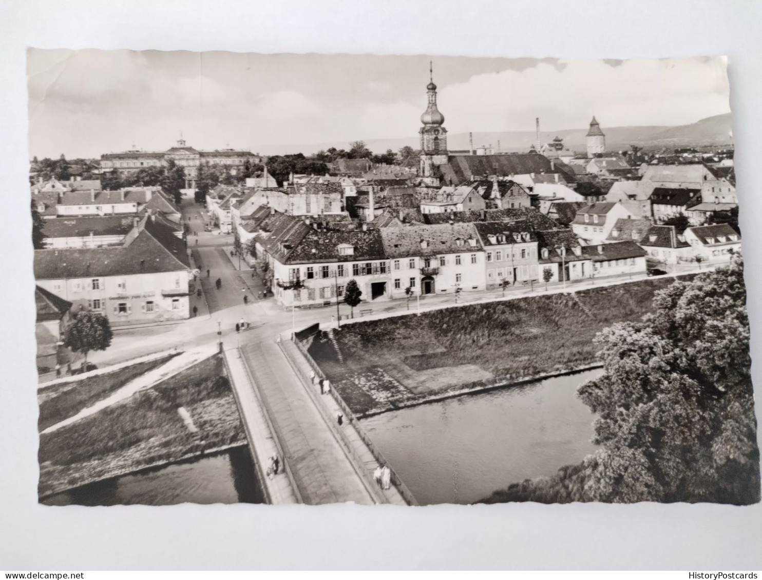 Rastatt I. B., Blick In Die Stadt, 1960 - Rastatt