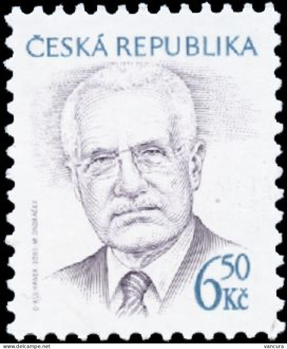 ** 382 Czech Republic President Vaclav Klaus 2003 - Ungebraucht