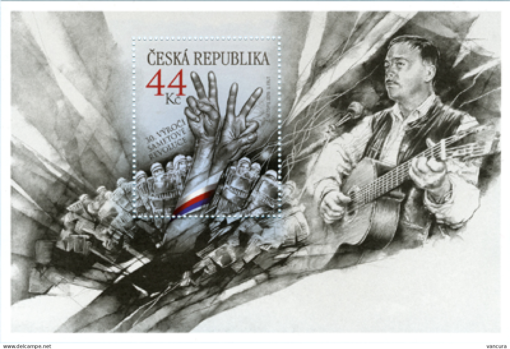 A 1051 Czech Republic 30th Anniversary Of The Velvet Revolution And Karel Kryl 2019 - Nuovi