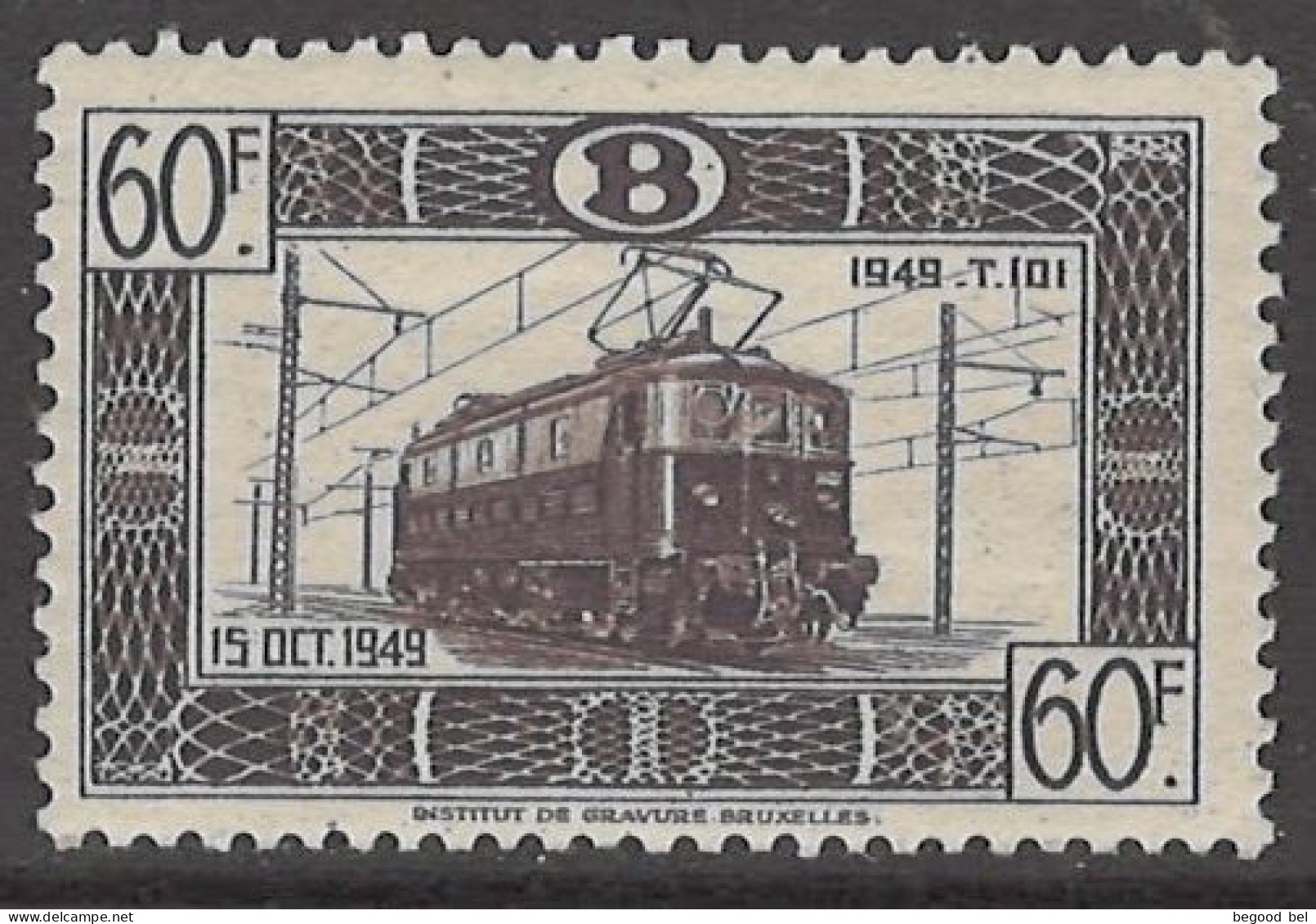 BELGIUM - 1949 - MLH/* -  COB TR321A  - Lot 25970 - Postfris