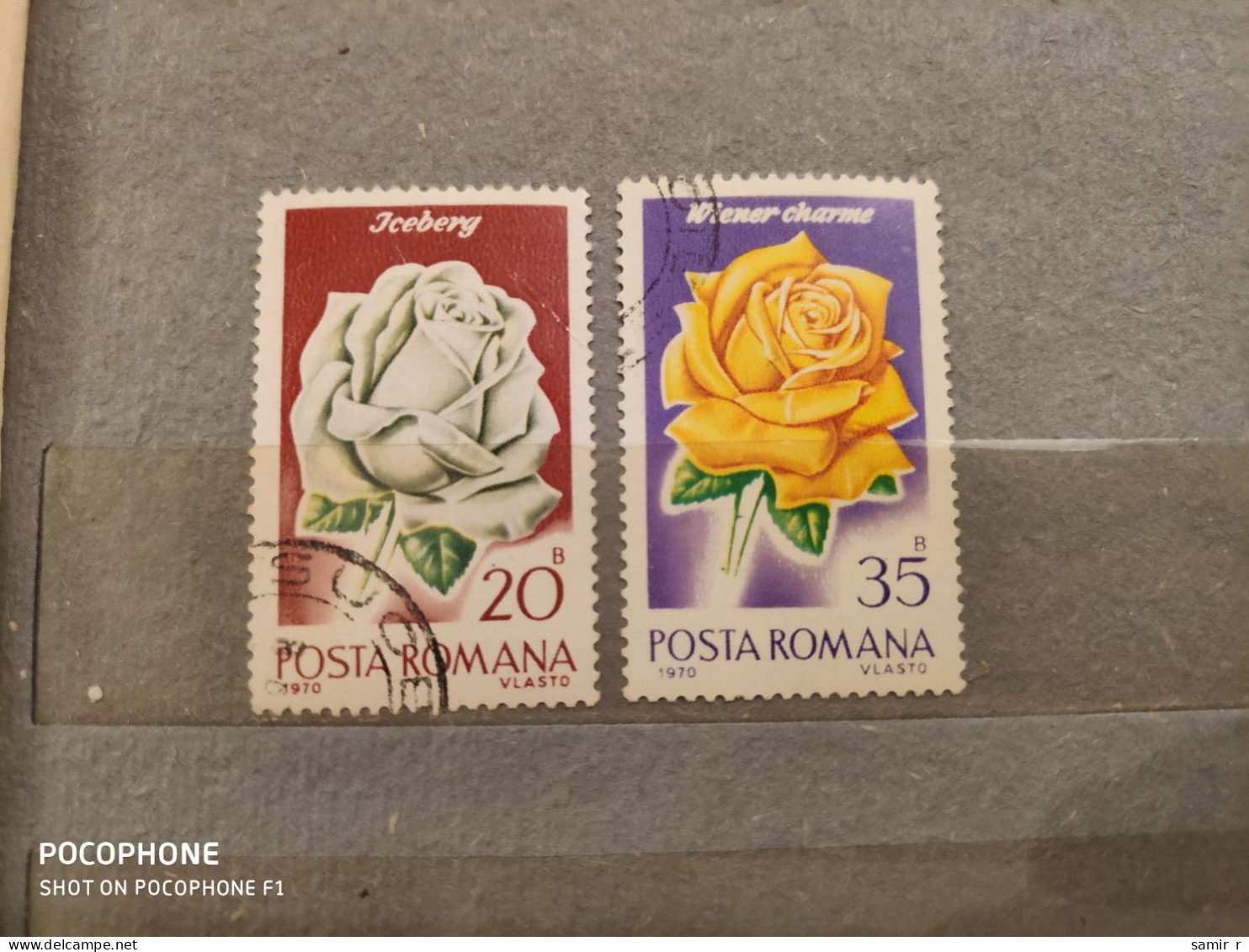 1970	Romania	Flowers (F87) - Gebruikt