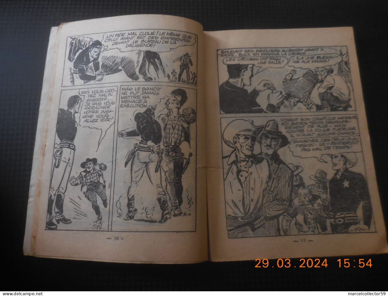 Buck John N°89 Année 1957 Em - Petit Format