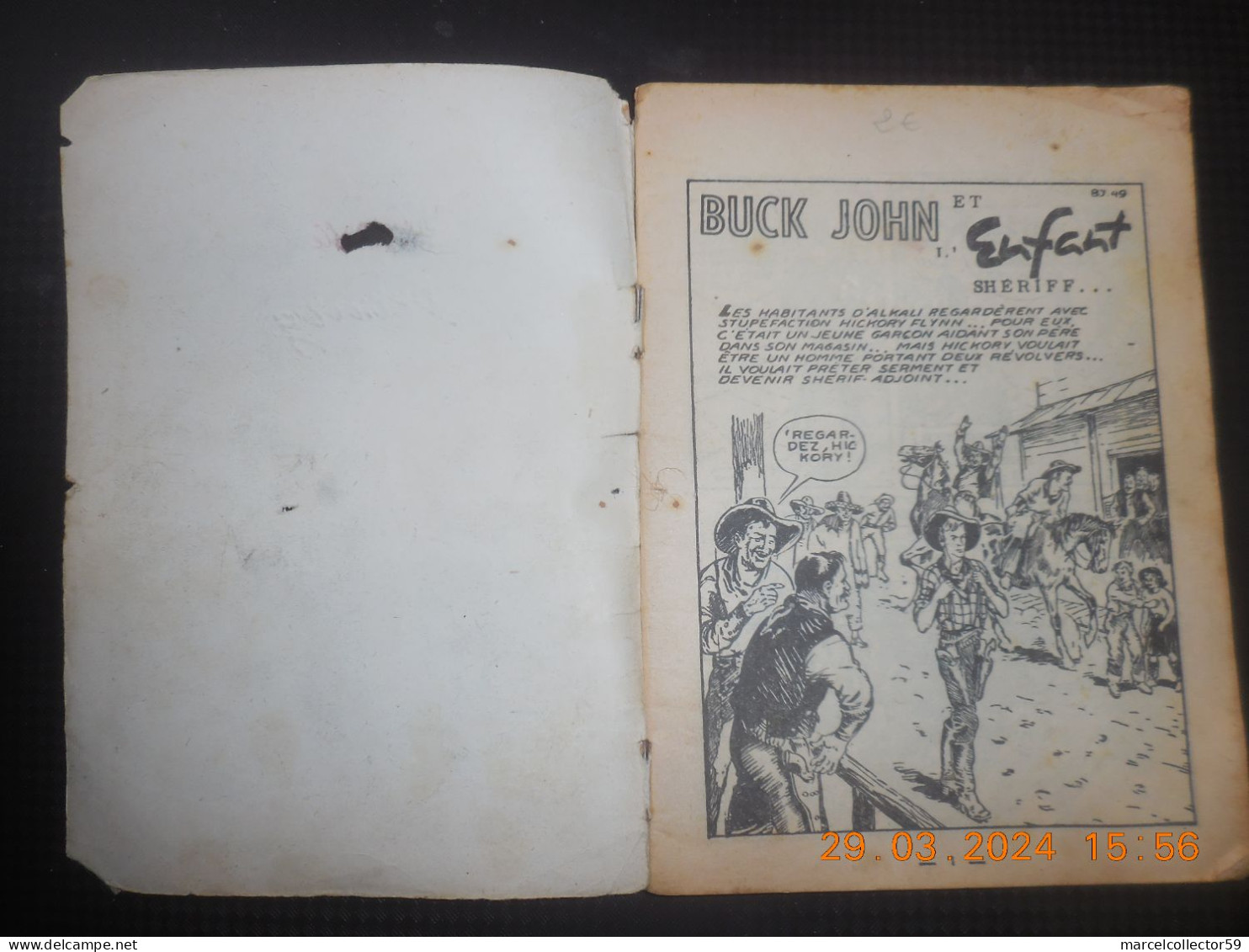 Buck John N°111 Année 1958 Em - Formatos Pequeños