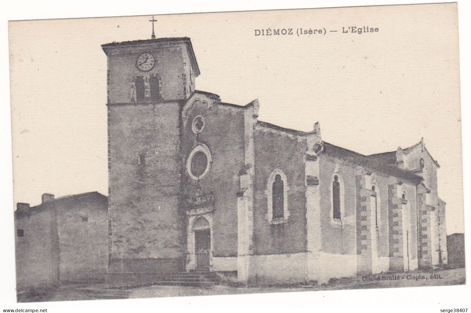 Diémoz - L'Eglise # 3-13/8 - Diémoz