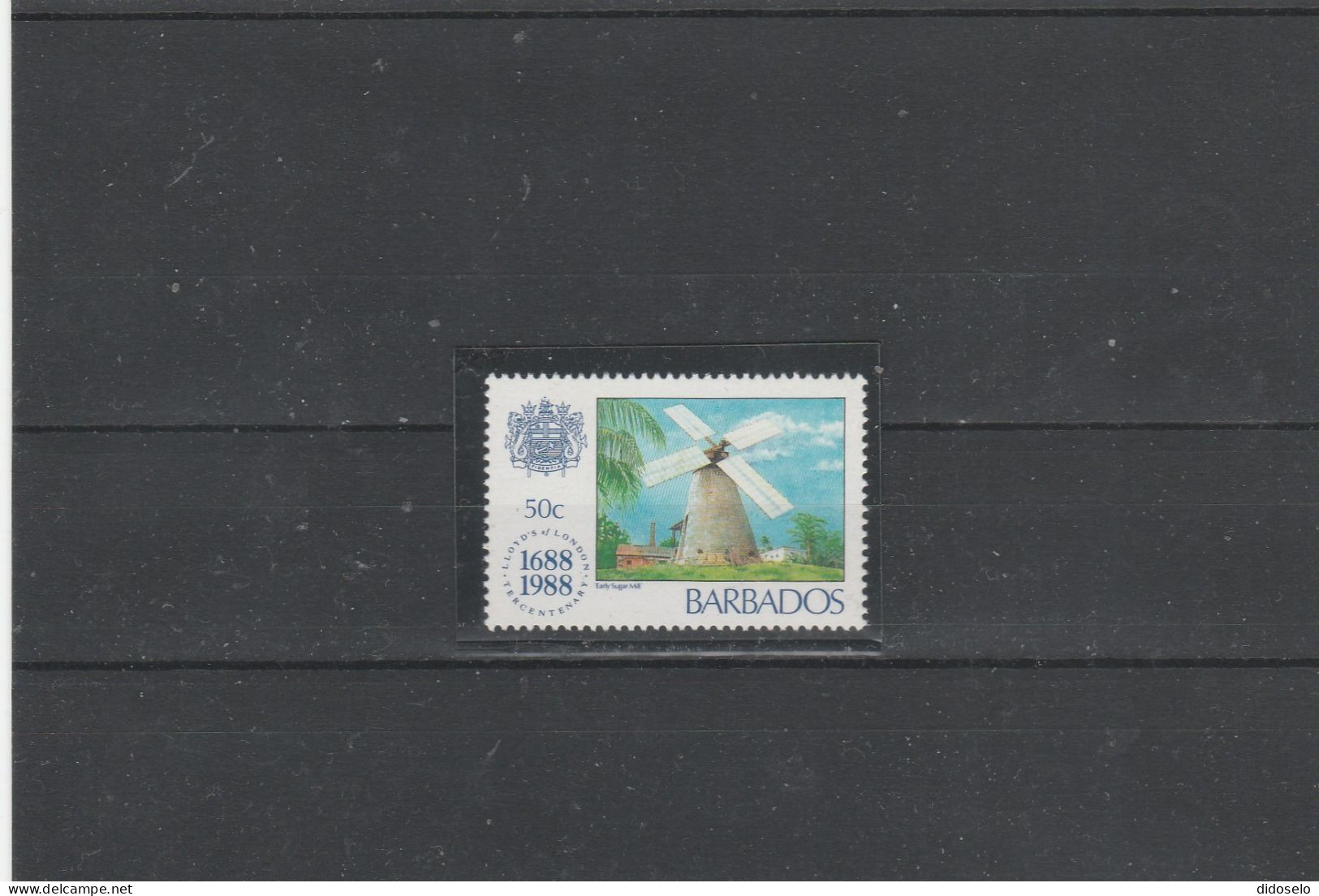 Barbados - 1988 -  Windmill MNH(**) Stamp - Moulins