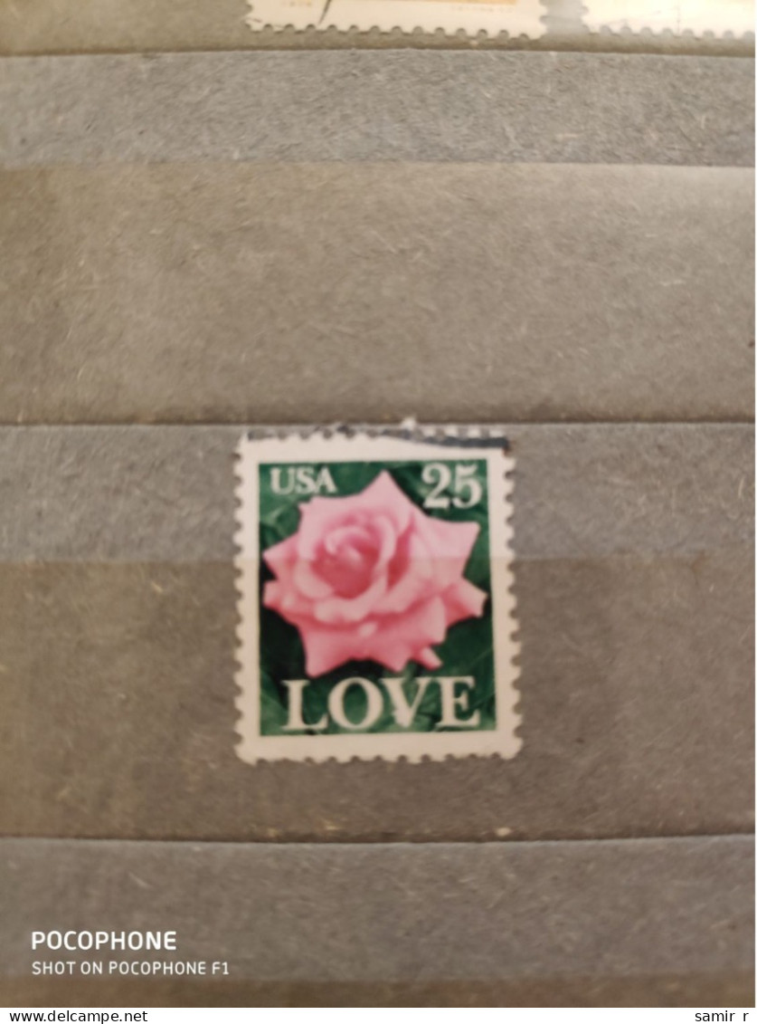 USA	Flowers (F87) - Used Stamps