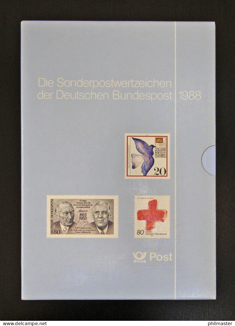 Jahrbuch Bund 1988, Postfrisch ** - Wie Verausgabt - Annual Collections